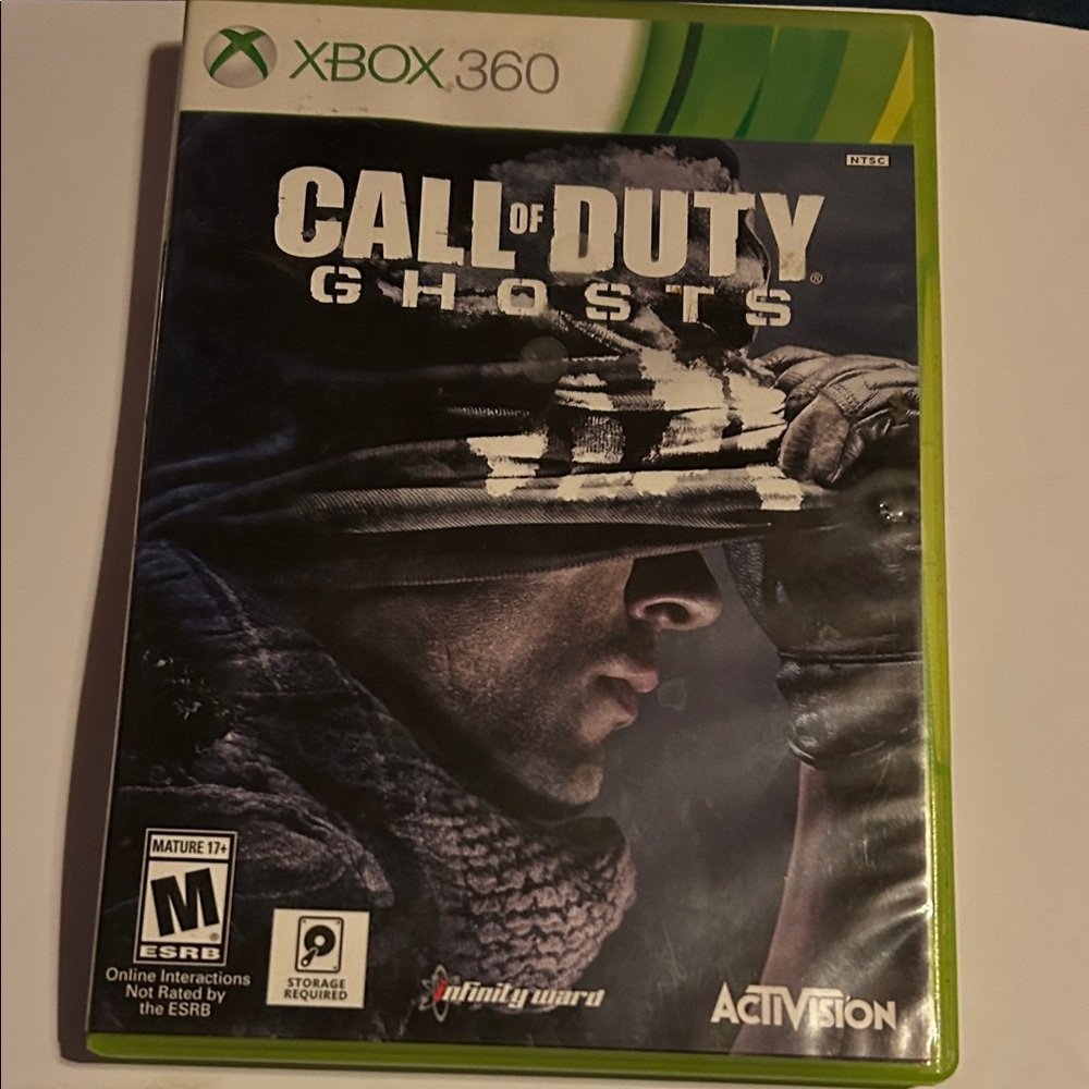 Call of Duty: Ghosts for Xbox 360 - Green Case